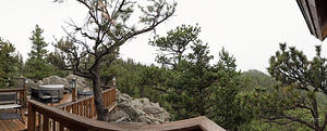 Panorama of the Deck by Rachel
