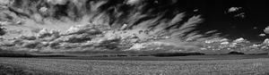 Cloud Panorama in Black and White
