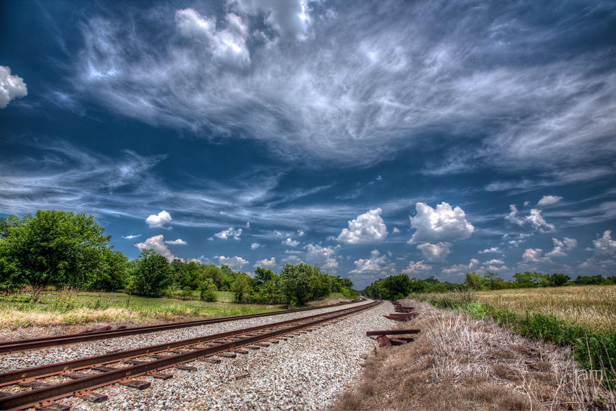 Clouds over Tracks