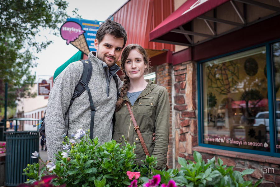 Gregory and Rachel in Estes Park
