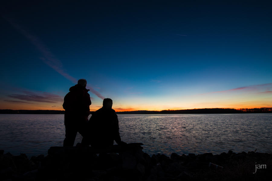 Sunset on a Cold Evening