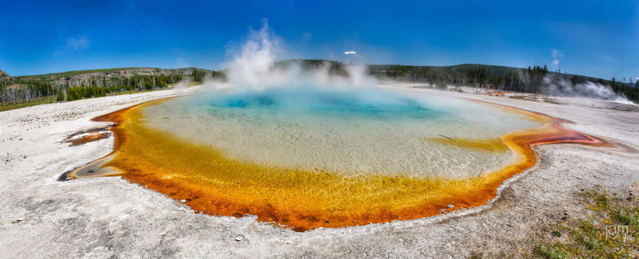 Rainbow Pool, Black Sands Geyser Basin, Yellowstone