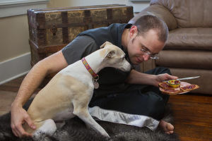 Sophie Takes a Keen Interest in Austin's Breakfast